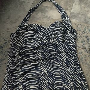 COPY - Zebra stripe One Piece swimsuit